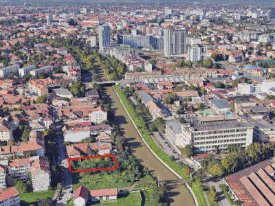 Teren pe malul Begai pentru locuinte colective