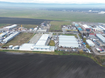 Teren intravilan 5,5 ha industrial deschidere 150 ml soseaua Constantei