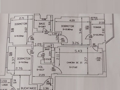 Apartament 4 camere foarte bine compartimentat Mosilor
